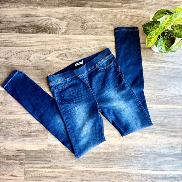 Stradivarius Dark Wash Stretch Jeggings Skinny Fit Size 6 - Picture 10 of 13